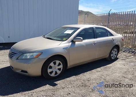 2009 Toyota Camry Hybrid z USA, uszkodzony, nr VIN 4T1BB46K89U070494